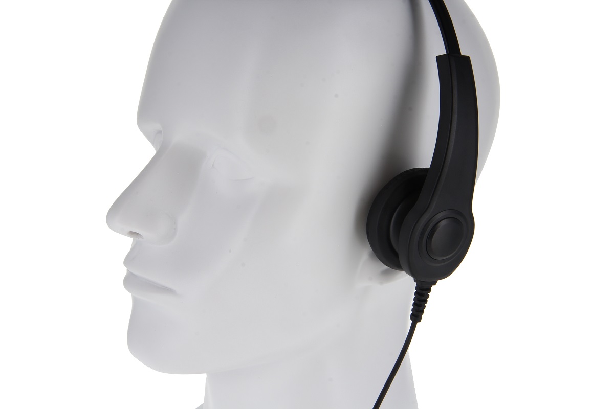 COPACKS Hörsprechgarnitur passend für Motorola CLP446e/ CLPe-Serie mit PTT-Kopfhörer Ohne Schwanenhalsmikro