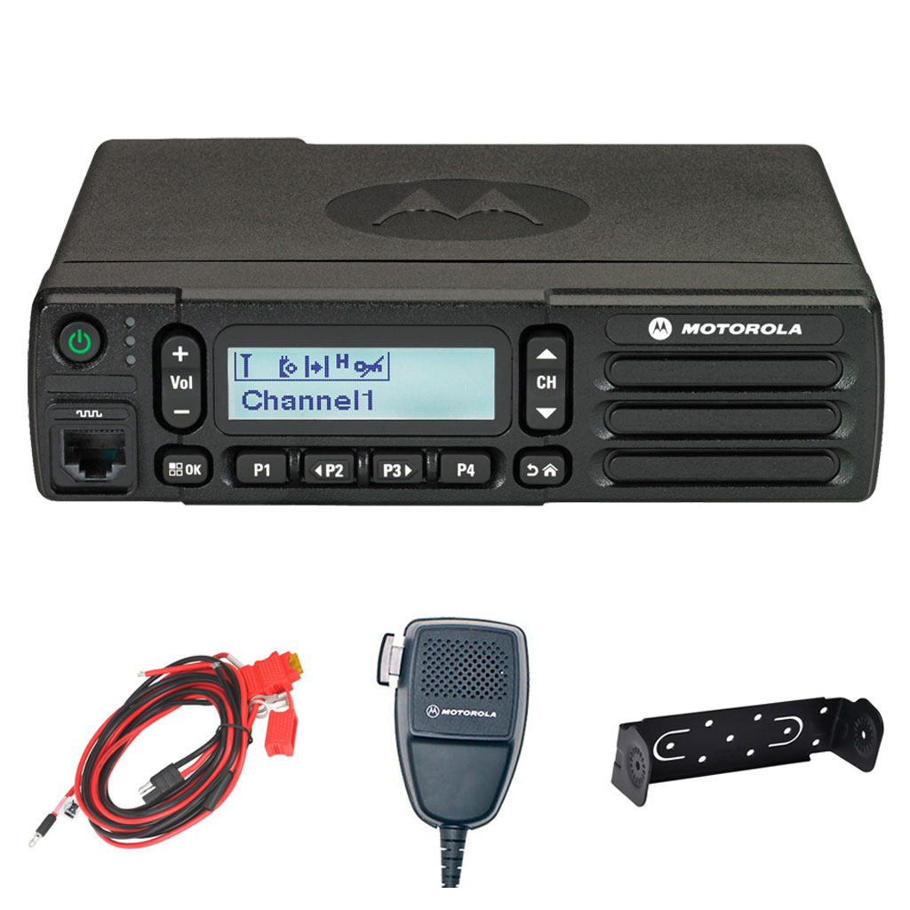 SET Motorola DM2600 VHF 136-174MHz Mikrofon Montagewinkel MDM02JNH9JA2AN