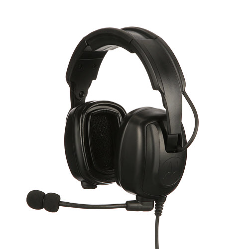 Motorola Hochleistungs-Headset mit Gehörschutz und Über-Kopf-Band  - TIA4950 approved PMLN7467A