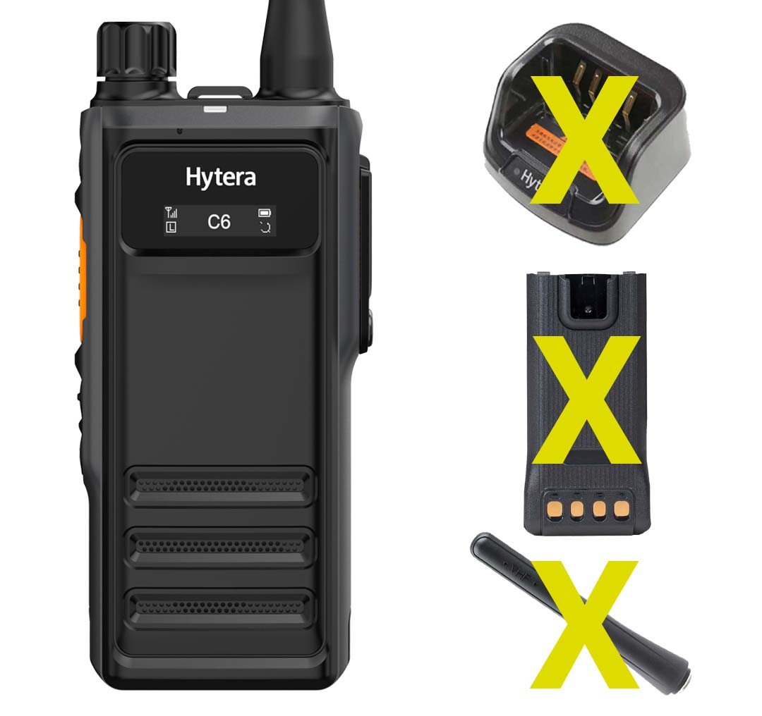 Hytera HP605 Two-Way Radio UHF 400-527 MHz GPS Bluetooth P67 without accessories DMR & analogue HP605G BT Um