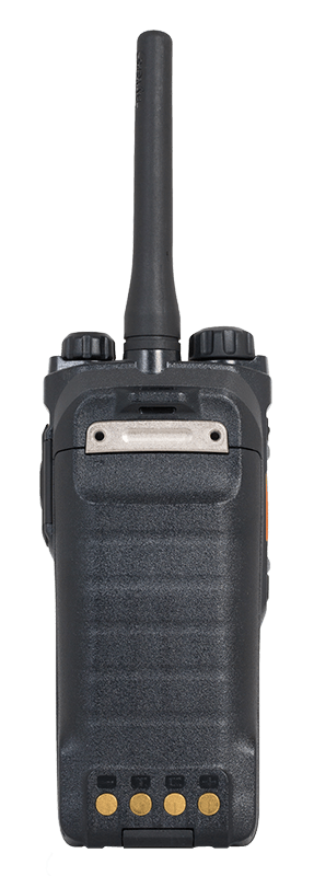 PD985 DMR-Handheld Radio, VHF, with GPS, with Bluetooth, with option board, 40 bit encryption (ARC4) according DMRA, 128/256 bit optional