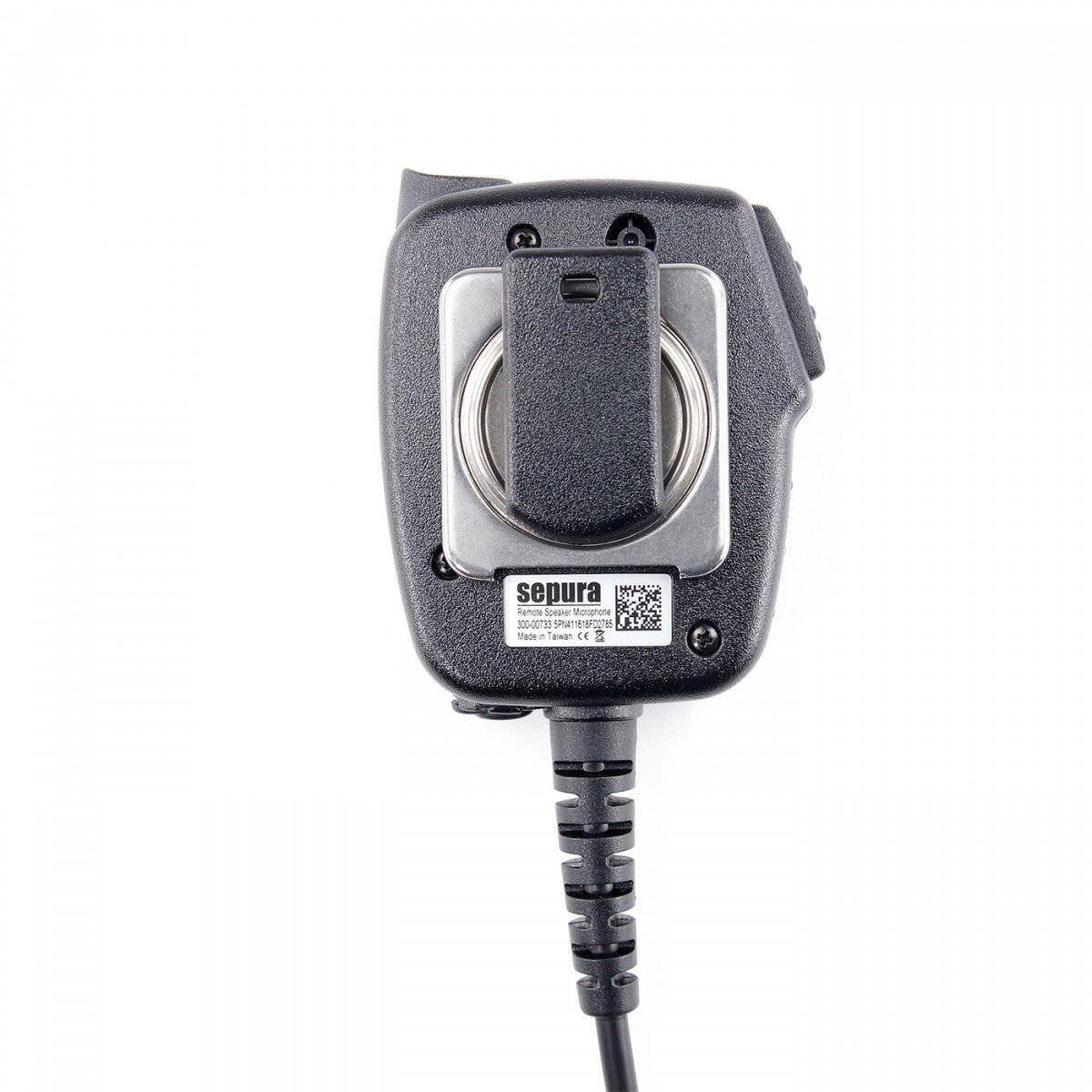 SEPURA Lautsprecher-Mikrofon mit 3 Funktionstasten, für STP8/9000, SC20, SC21, 37cm Kabel 300-00734
