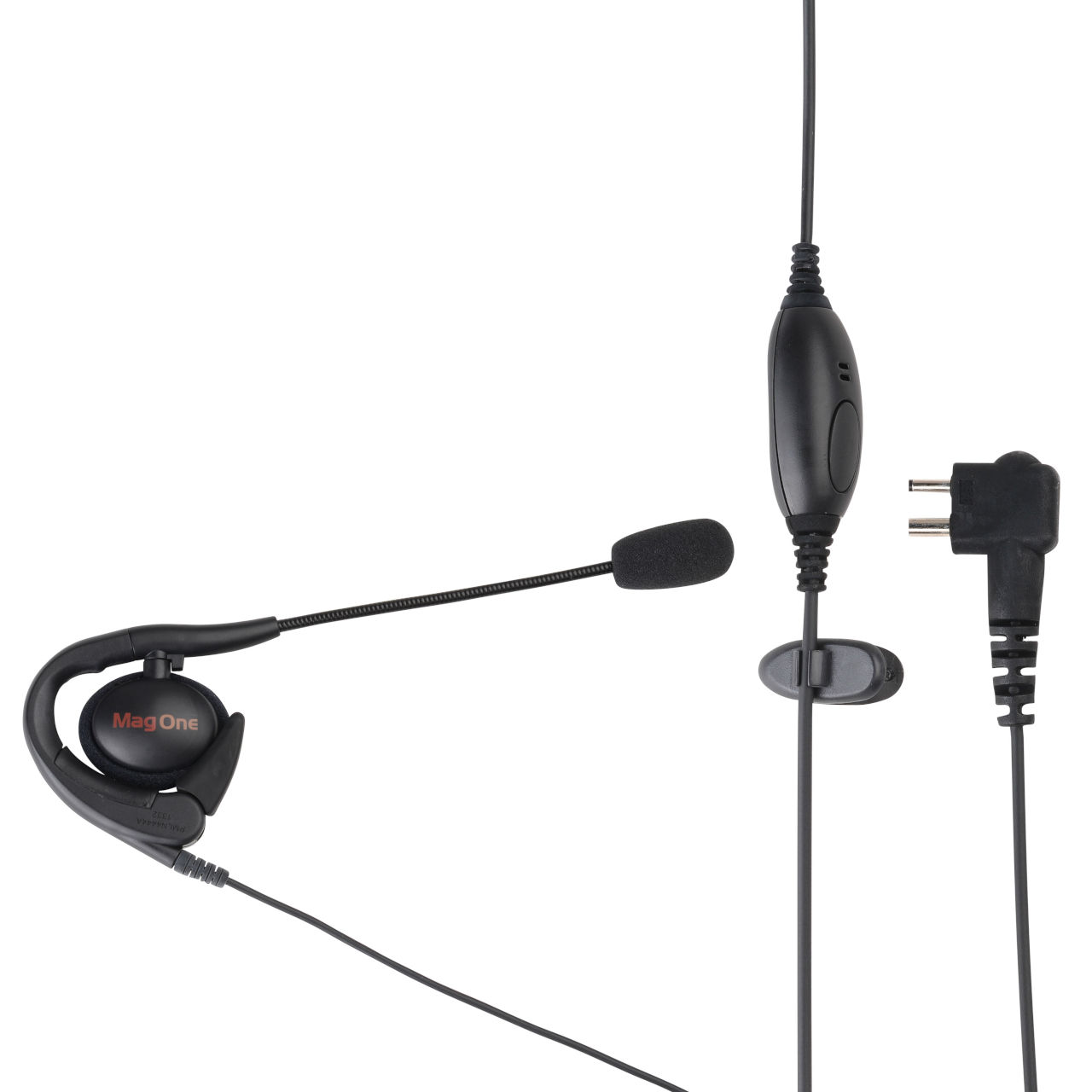 MagOne Ohrhörer mit Schwanenhalsmikrofon und PTT/VOX Schalter im Kabel PMLN6537A