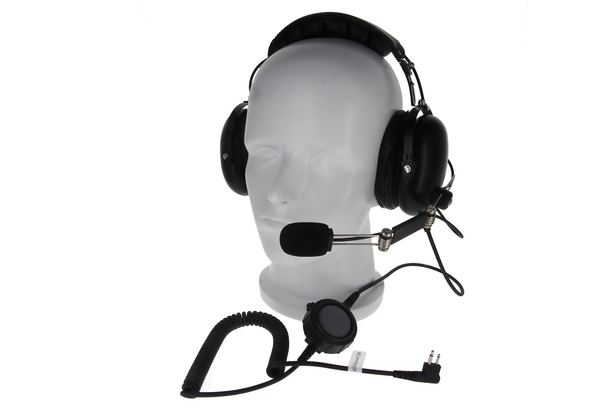 CoPacks Headset ES-H07 passend für Motorola GP300, CP040, DP1400, CLR446