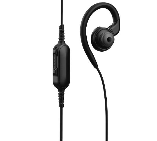 Motorola Ohrhörer mit PTT Taste und langem Kabel PMLN8536BR