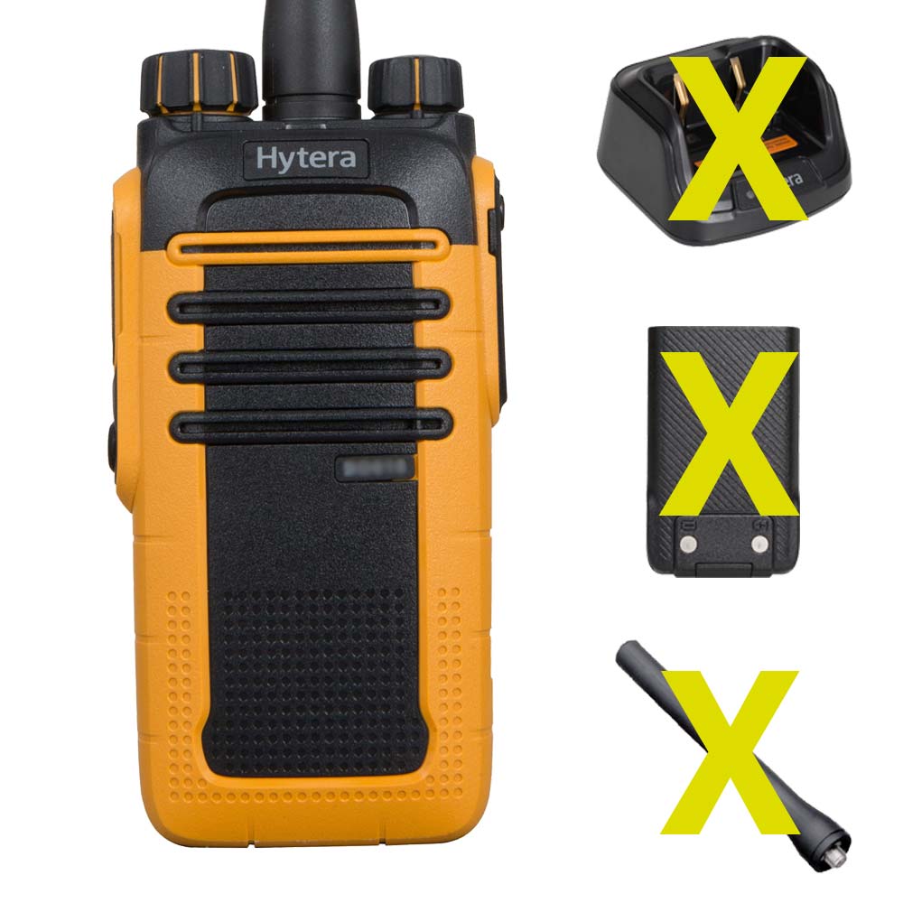 HYTERA BD615 Two-Way Radio VHF 136-174MHz IP66 without accessories DMR & Analog BD615V