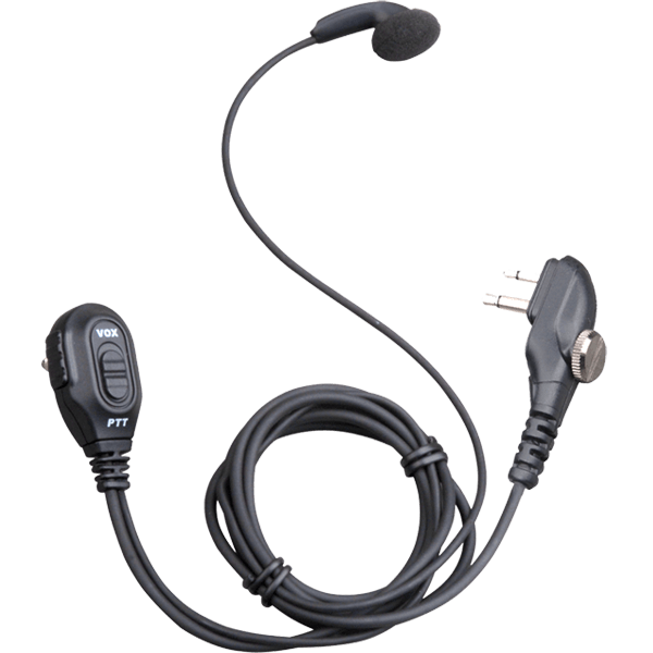 HYTERA Ohrhörer ohne Bügel, Mikrofon mit Sendetaste, VOX- oder PTT-Steuerung ESM12