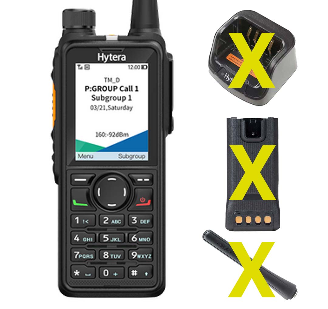 Hytera HP785 Two-Way Radio UHF 350-470MHz IP68 GPS Bluetooth without accessories DMR & analogue HP785G BT Uv