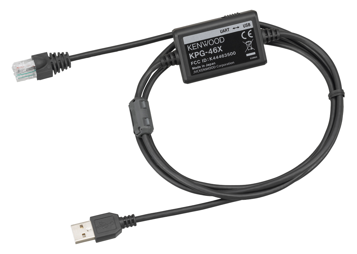 Kenwood KPG-46X PC-Programmierkabel - RJ45 - USB / UART High Speed für Repeater und Fahrzeugfunkgeräte