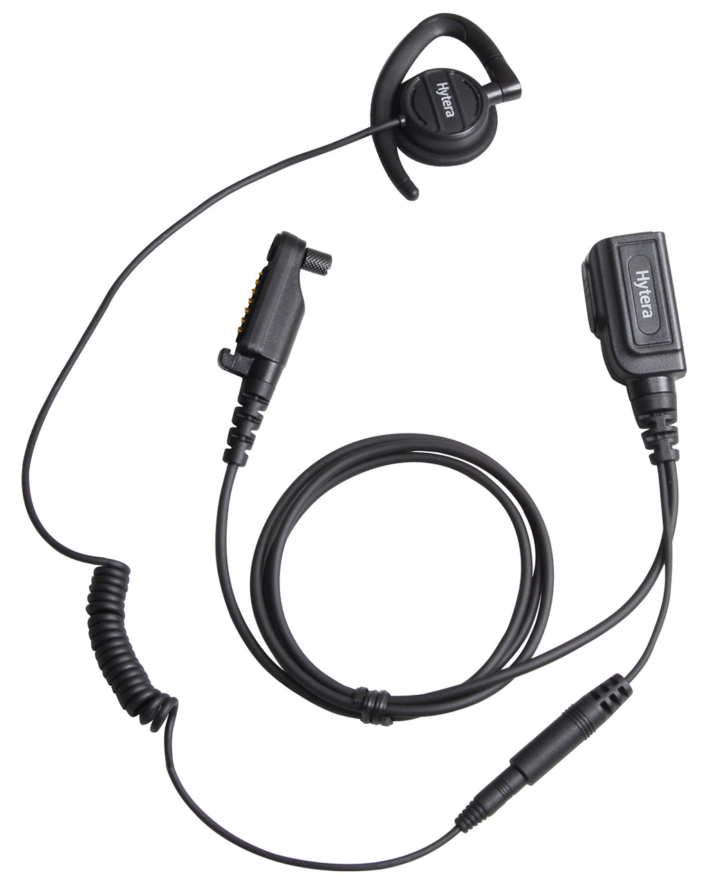 HYTERA Sprechgarnitur mit PTT, Mikrofon und großem Ohrhörer mit Bügel, bestehend aus ACN-02 + EH-02 EHN20 580002030011