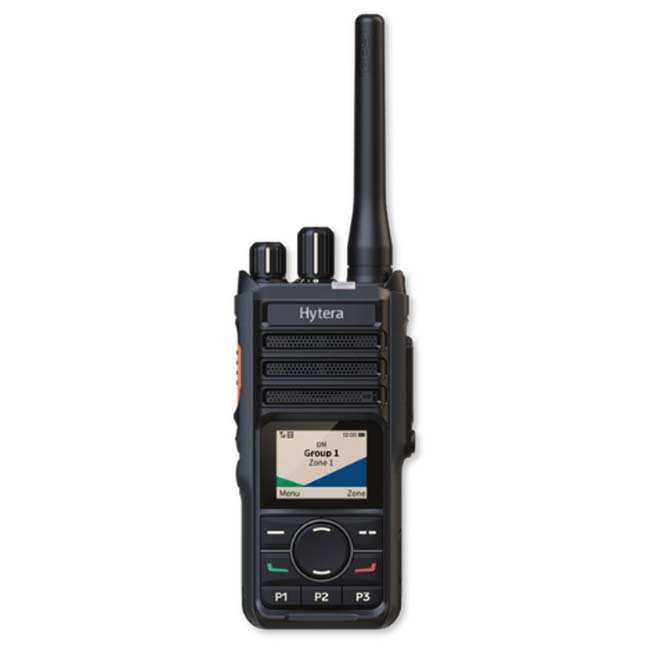 Hytera HP565 VHF Handfunkgerät mit Batterie Antenne GPS HP565GV1