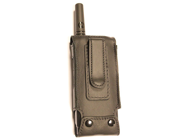 Böckenholt Leather Carry Case with Belt Clip for Motorola SL1600 and TLK100