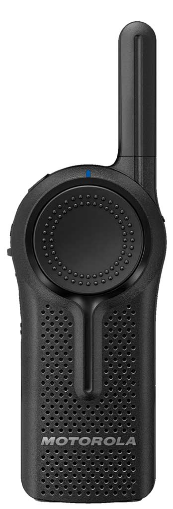 Motorola CLR446 Handfunkgerät PMR446 Lizenzfrei 0,5 Watt mit großem PTT-Taster ohne Ladegerät