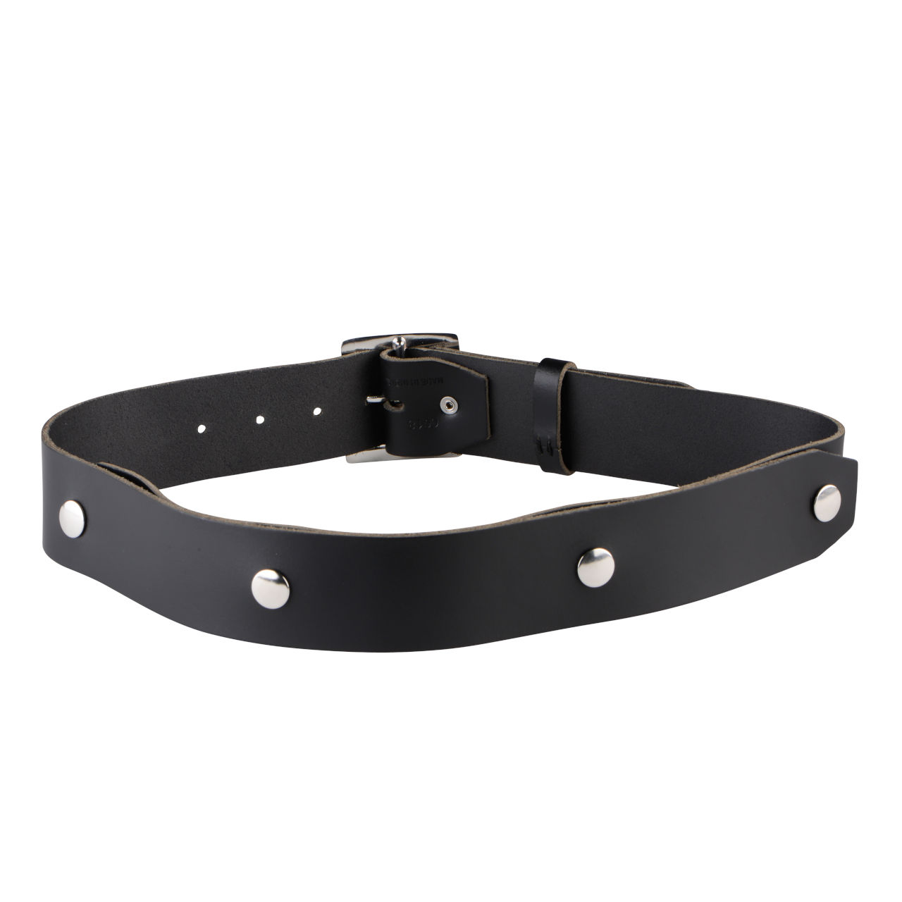 1.75 inch Black leather Belt 4200865599