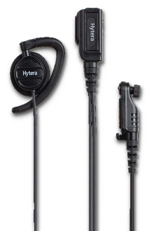 HYTERA ATEX C-Ohrhörer-Set mit integriertem Mikrofon und PTT EHN38P-Ex