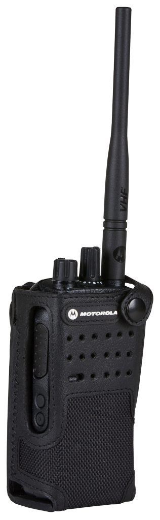 Motorola leichte Nylon Tasche mit 3 Zoll feststehende Gürtelschlaufe Funkgeräte ohne Display PMLN5870A