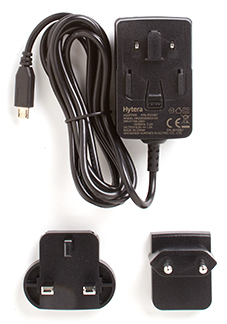 Power supply unit (EU & UK) 100-240 VAC - 5 VDC / 1 A (Micro-USB)