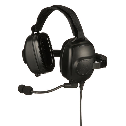 Motorola Noise Canceling Behind-The-Head Heavy Duty Headset - TIA4950 approved