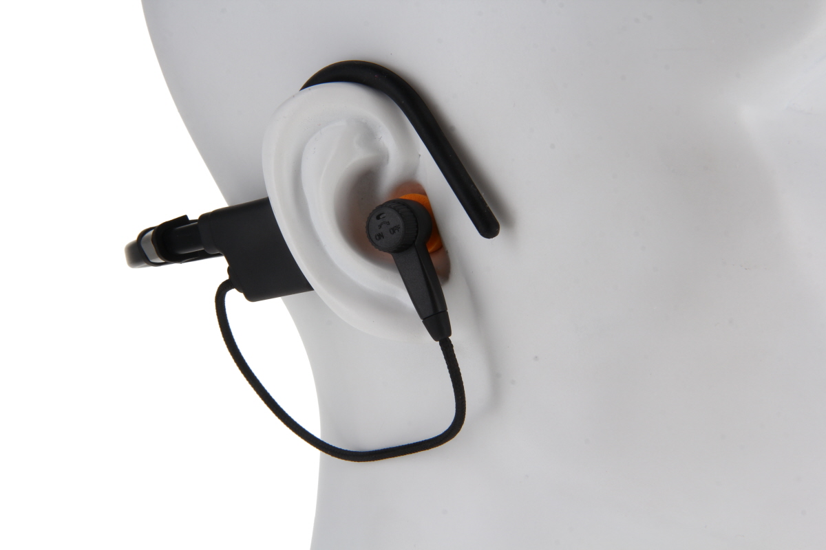CoPacks In-Ear Noice-Cancelling Headset HC2 mit Spiralkabel und Nexus Stecker (Konfiguration 02)