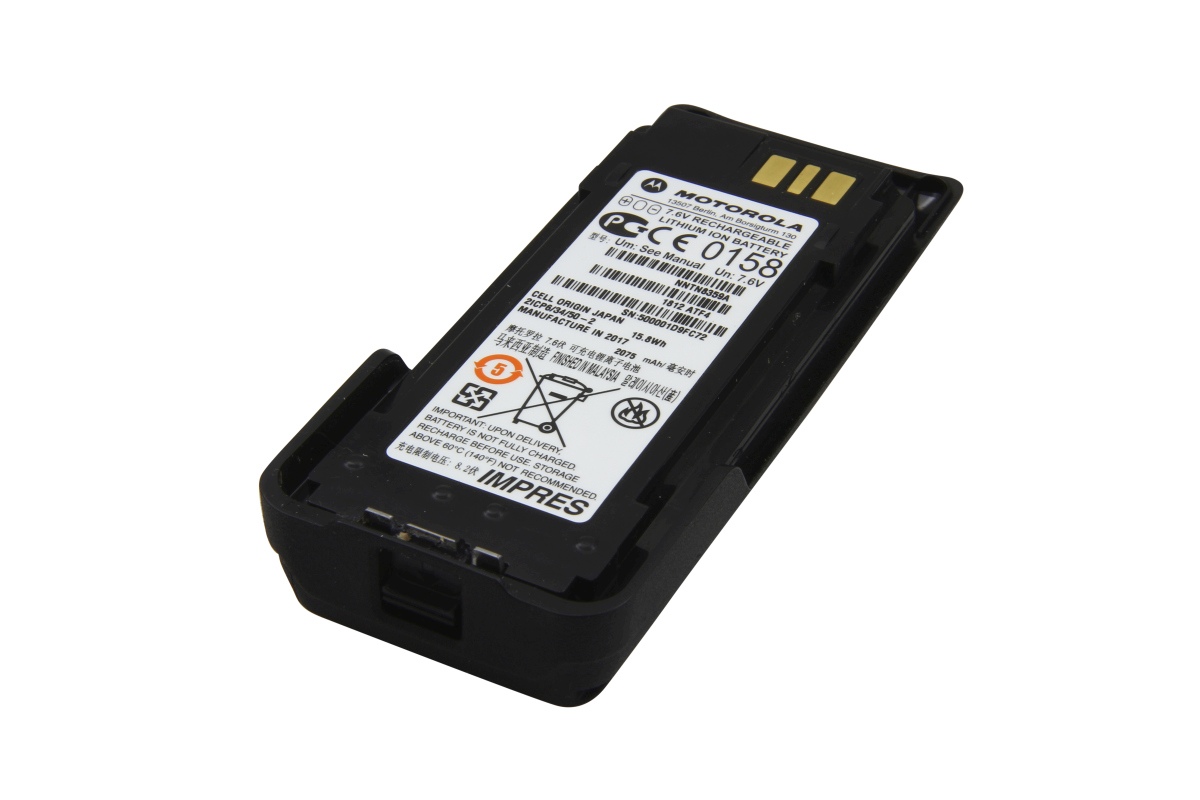 Motorola ATEX IMPRES Batterie 2075 mAh Li-Ion DP4801ex DP4401ex NNTN8359A NNTN8359C