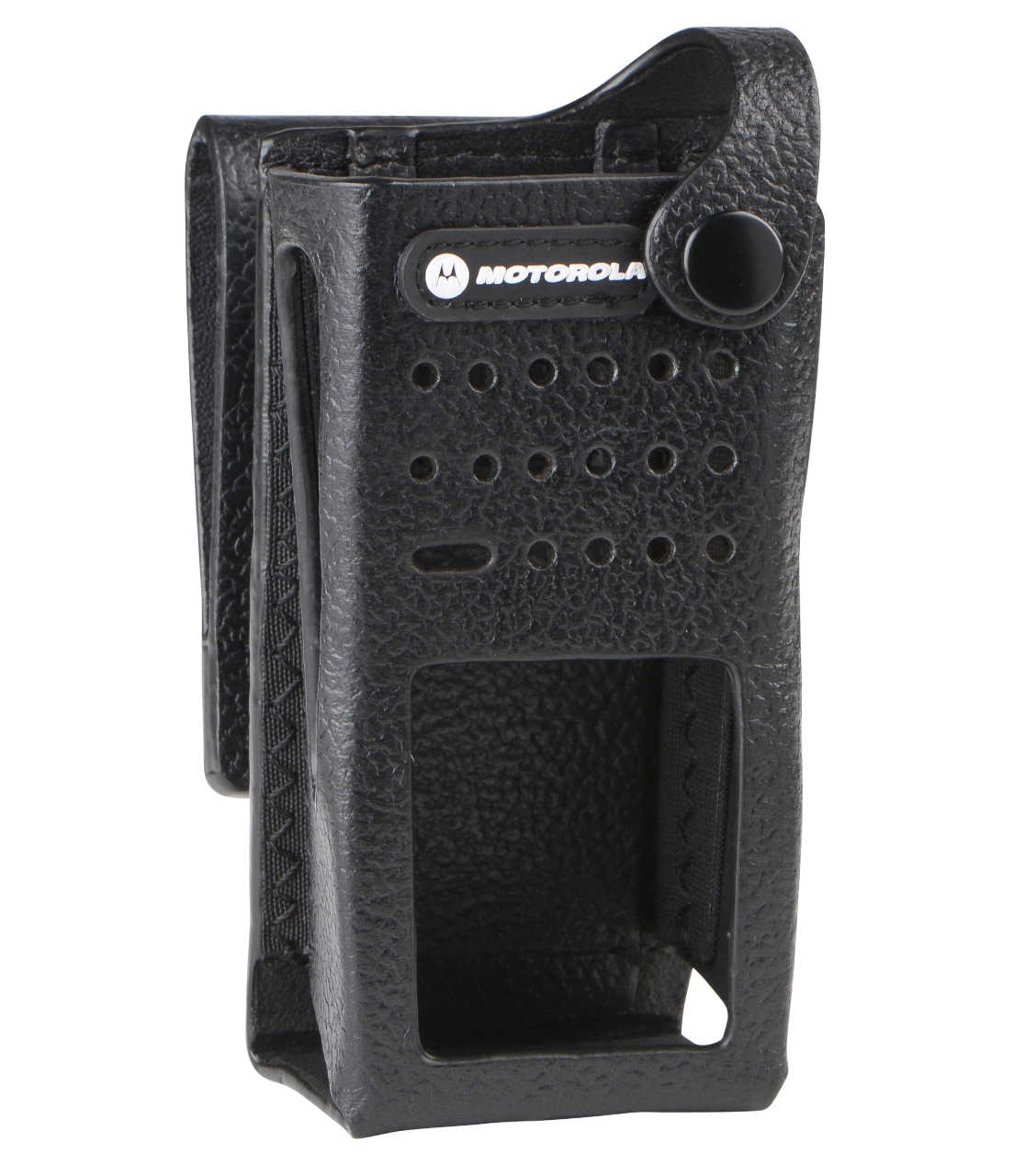 Motorola Feste Ledertasche mit 2.5 Zoll drehbarer Gürtelschlaufe Funkgeräte mit Display PMLN5867A