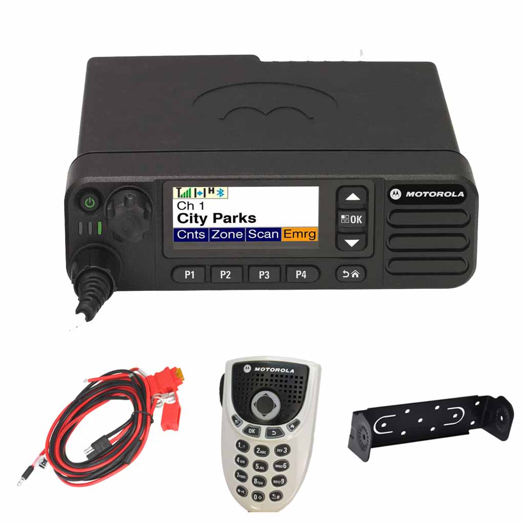 SET Motorola DM4600e VHF 136-174Hz Tastaturmikrofon Montagewinkel MDM28JNN9VA2AN