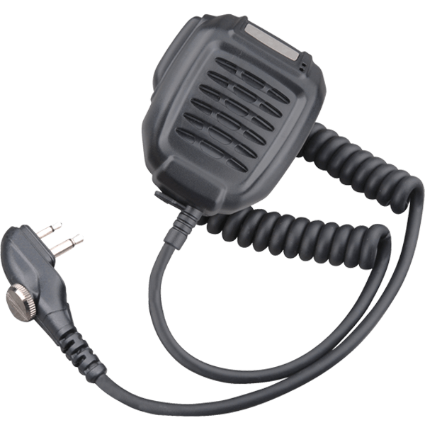 Remote speaker microphone with 3.5 mm audio jack