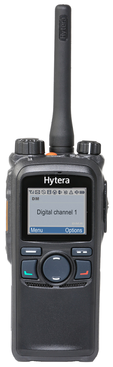 HYTERA PD755G DMR-Handfunkgerät, VHF, mit GPS, mit Man-Down Lagealarm PD755G VHF 580002055201