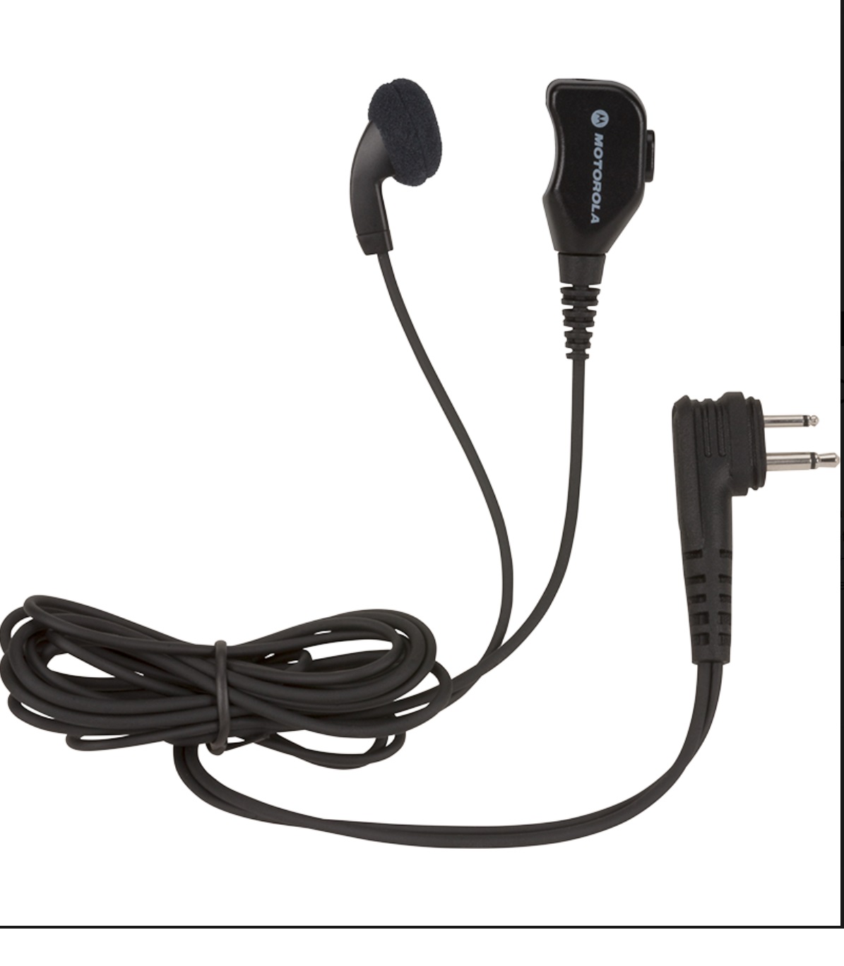 Motorola Kopfhörer mit Mikrofon und PTT Taste für Motorola CLR446 CLR446 Plus HKLN4605A