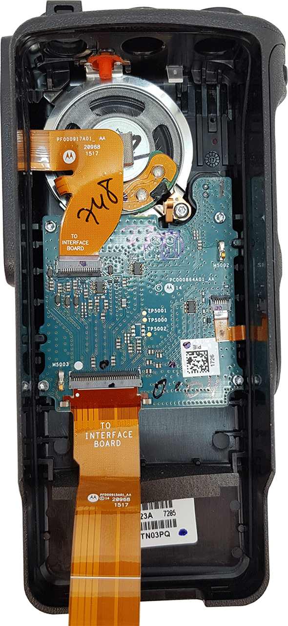 Motorola Front Cover Kit for DP4400e complete PMLN7323A