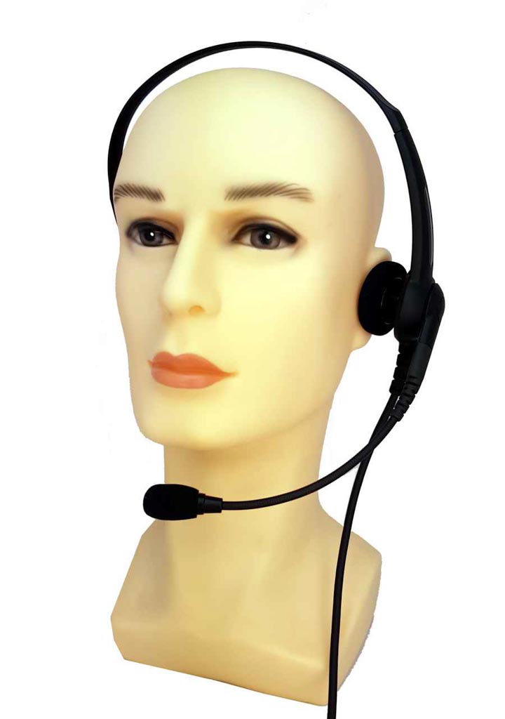 Motorola Leichtes Headset mit PushToTalk Taste PTT und Spracherkennung VOX RMN5058A