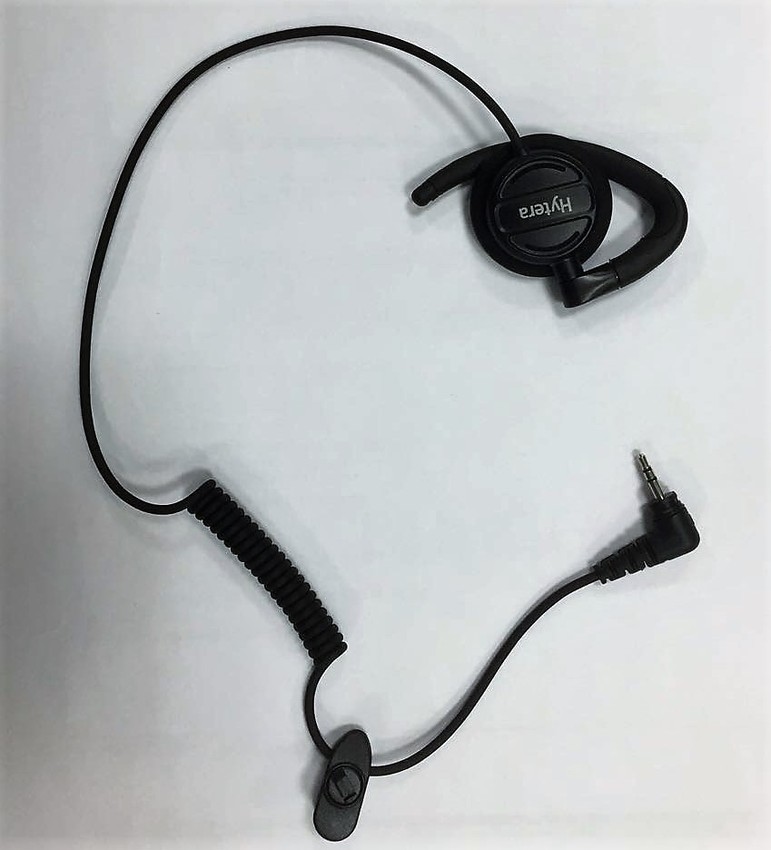 HYTERA Großer, drehbarer Ohrhörer mit Ohrhänger 2,5 mm Klinkenstecker EHS17 580001001047