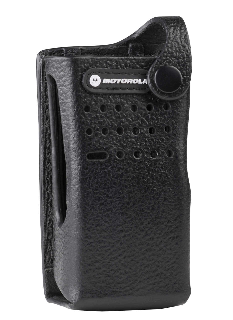 Motorola Feste Ledertasche mit 3 Zoll Gürtelschlaufe Funkgeräte ohne Display PMLN5864A