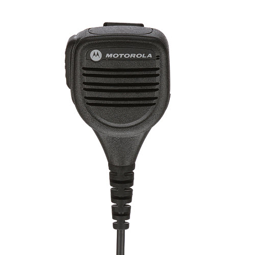 Motorola Remote Speaker Microphone, with Ear Jack & Enhanced Noise Reduction