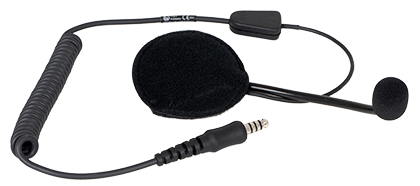 HYTERA ATEX-Helm-Kopfhörer mit Lippenmikrofon, monaural POA104-Ex 580002008025