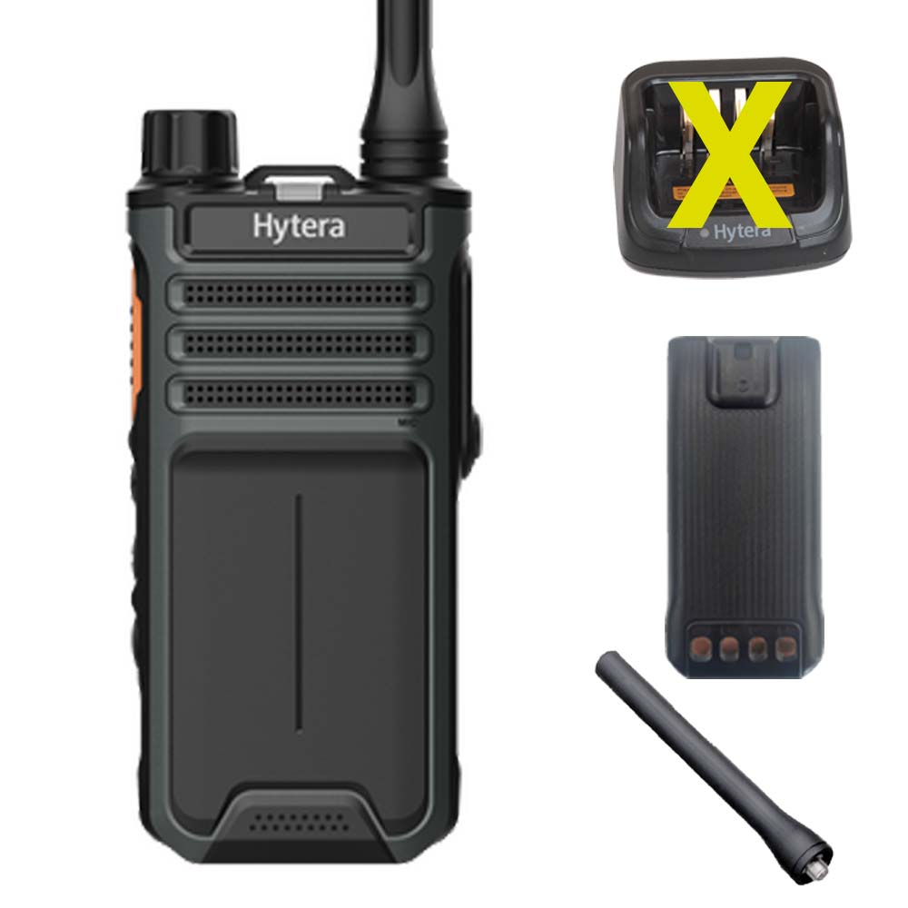 SET Hytera BP515 VHF portable two-way radio battery antenna BP515V1