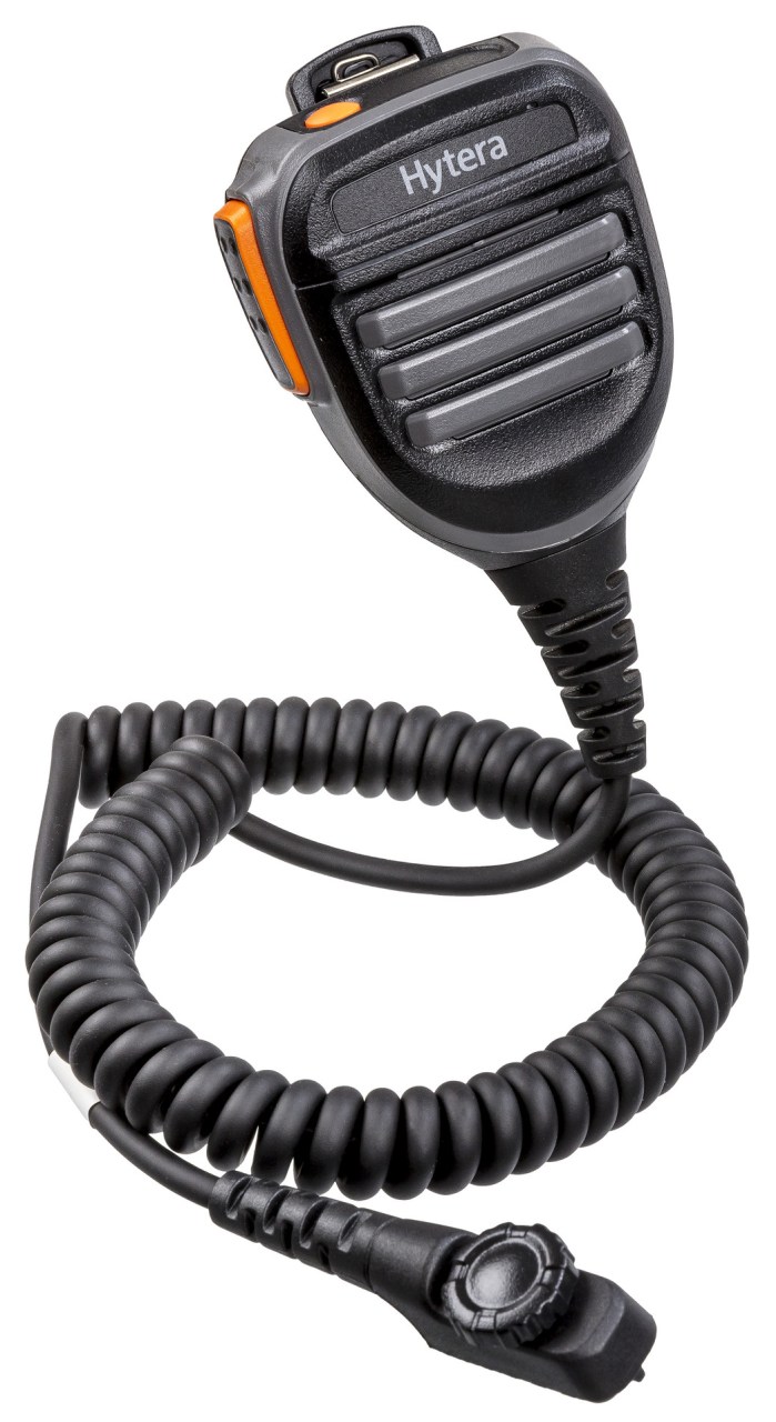 HYTERA Abgesetztes Lautsprechermikrofon mit Notfalltaste und 2,5 mm Audiobuchse IP54 SM26N4 580001050004
