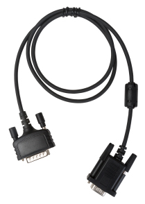 Wireless Link Back-to-Back-cable, black, 28AWG DB9/M-DB26/M L=1m