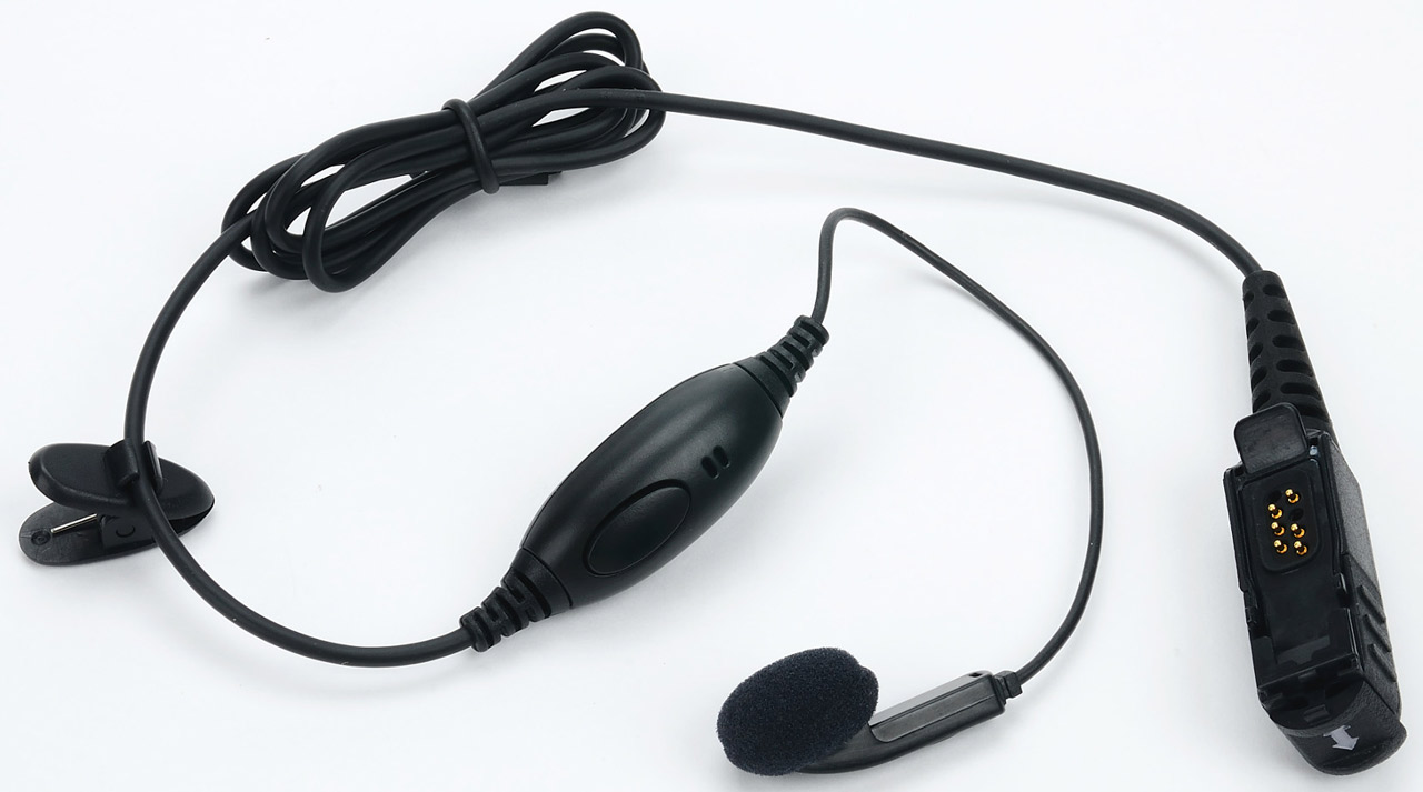 Motorola MagOne Earbud with in-line microphone and PTT PMLN5733A