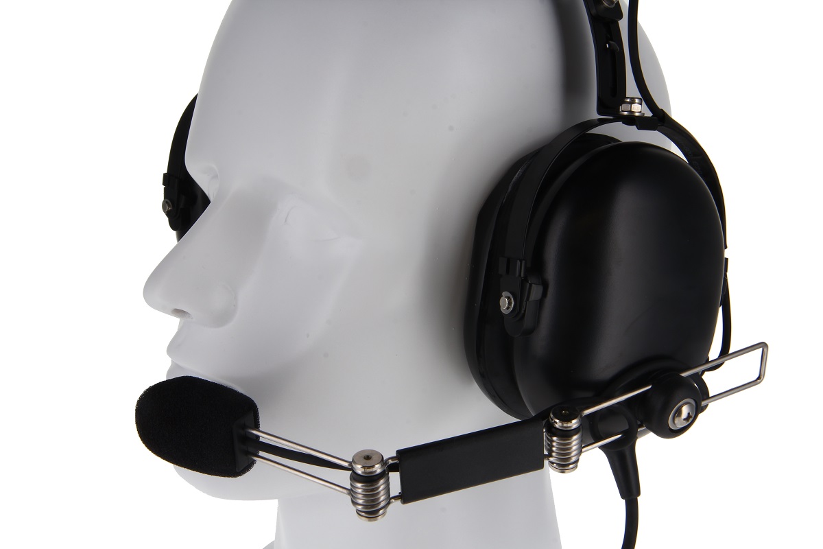 CoPacks Headset ES-H07 passend für Motorola GP300, CP040, DP1400, CLR446