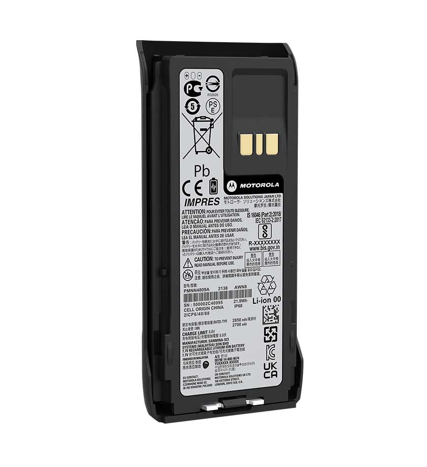 Motorola Batterie IP68 2850mAh Li-Ion IMPRES R7 R7a PMNN4809A