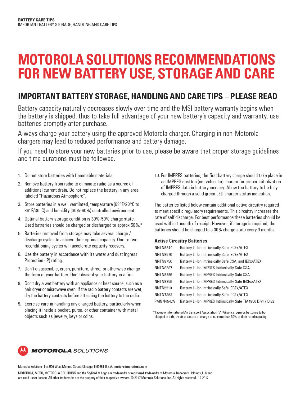 SET Motorola DP4401Ex ATEX Battery Antenna Charger MDH56QCC9LA3ANB