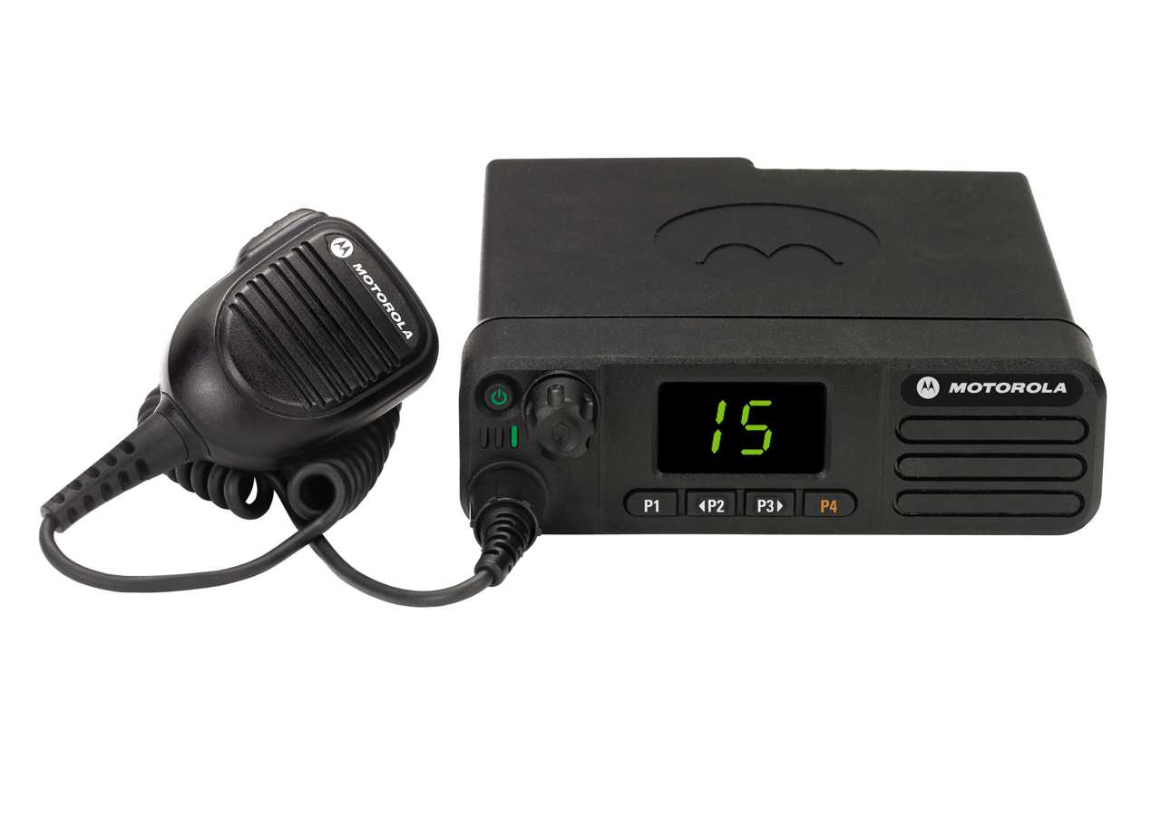 SET Motorola DM4400e UHF 403-470MHz Microphone Trunnion MDM28QNC9VA2AN