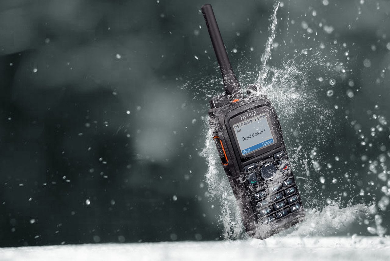 PD785 DMR-Handheld Radio, VHF, 66-88 MHz , 40 bit encryption (ARC4) according DMRA, 128/256 bit optional