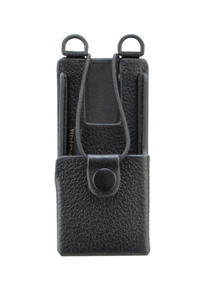 Motorola Ledertragetasche mit 3 Zoll feststehende Gürtelschlaufe R2 PMLN8433A