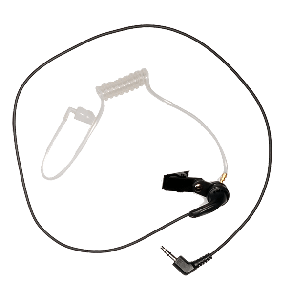 HYTERA Ohrhörer mit 3,5-mm-Klinkenstecker mit Schallschlauch zur Verwendung mit Lautsprechermikrofon ESS08 580002003024
