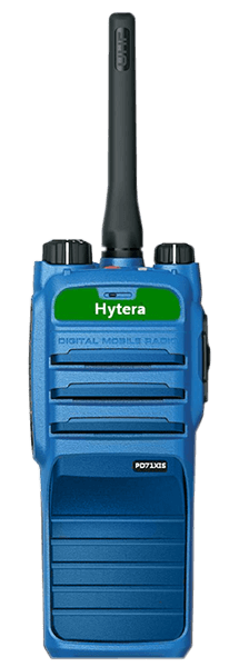 HYTERA PD715Ex, analoges Handfunkgerät, ATEX, UHF, IP67, Antenne AN0153H04, Li-Ionen 1800 mAh, Ladeeinheit CH10A04, Netzteil PS1018 PD715 Ex 580003048101