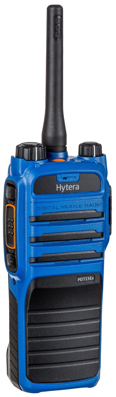 HYTERA PD715Ex, analoges Handfunkgerät, ATEX, UHF, IP67, Antenne AN0153H04, Li-Ionen 1800 mAh, Ladeeinheit CH10A04, Netzteil PS1018 PD715 Ex 580003048101
