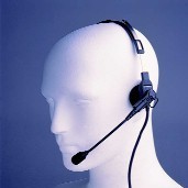 Headset mit Bügelmikrofon und Push-to-Talk PTT MDJMMN4066B