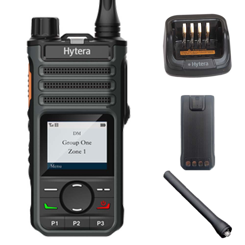 SET Hytera BP565 UHF portable two-way radio battery antenna charger BP565U1